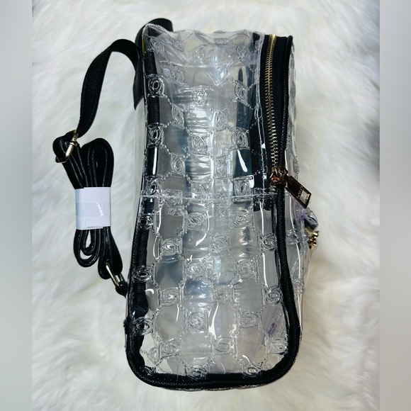 bebe Clear Backpack with Black Accents main image 5